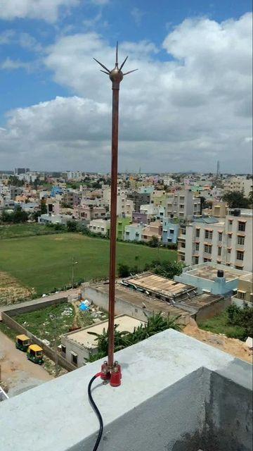 Spike Lightning Arrester Warranty 5 YEAR Rated Voltage 9kV Durability Durable Phase Single phase Rated Current 200kA Design Latest - Image 2