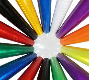 Metalized Silver Reflective Film for Decorative & Safety Applications - Image 2