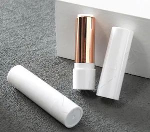 Cosmetic Packaging Custom Colorful Mini Lip Balm Round Empty Plastic Lip Balm Stick Tubes - Image 4