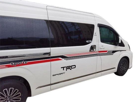 Acrylic Window Visor Rain Shield for Hiace 2019 Onwards - Image 4