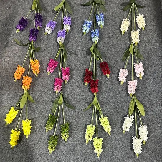 Lavender Handmade Beautiful Artificial Flowers Color Color Origin China Use Cleaning Package PVC Bag Material Plastic Model NO. - Image 2