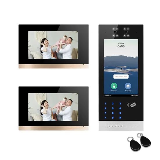 Monitor Doorbell 10-Inch Building Intercom Remote Intercom Unlock Door Phone - Image 3