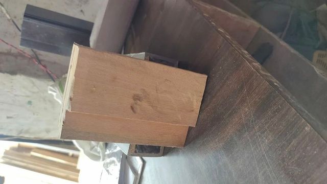 Brown Sagwan Wood Chawkhat, Height: 7 Feet Color Brown Material Wood Height 7 Feet Shape Rectangular Usage/Application - Image 2