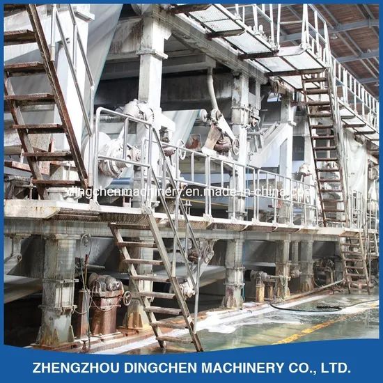 Waste Paper Carton Recycled Making Paperboard Machine Box Paper Machine with CE Certificate - Image 1