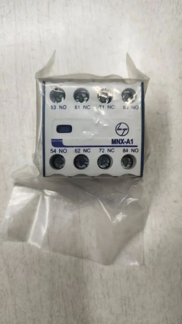 2no 2nc Add On Block Poles 3 Ampere 5A Voltage 220 V Filter Tuned 7th Material Plastic Mounting Board PC Board Usage/Application Electric - Image 1
