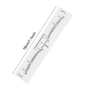 Eyebrow Ruler Sticker Permanent Makeup Microblading Measure Tool for Eyebrow Tattoo Design - Image 4
