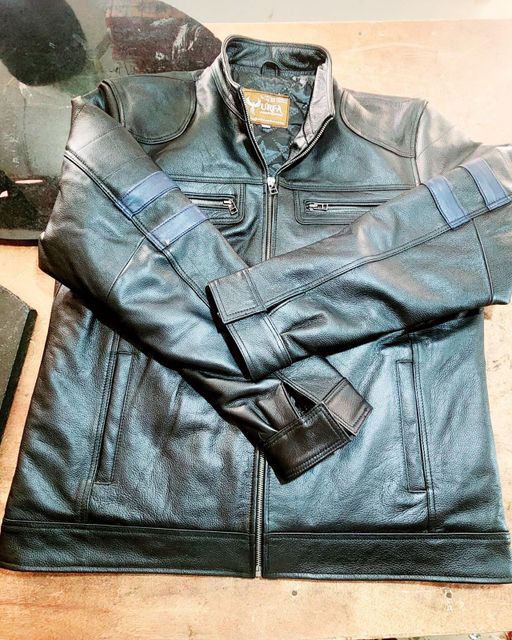 Leather Jackets Lining Full Lining Closure Type Zipper Or Button Leather Types Cow, Buffalo, Goat Branding Option Customized Branding - Image 2
