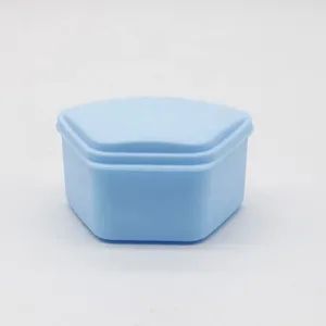 Denture Bath Retainer Box Orthodontic Mouth Guard Dental Storage Container - Image 4