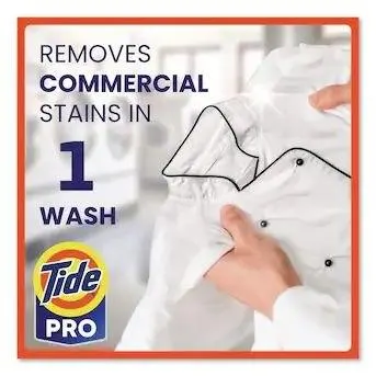 Tide Professional Liquid Laundry Detergent – 105 fl oz, 80 Loads, 4 Bottles - Image 3