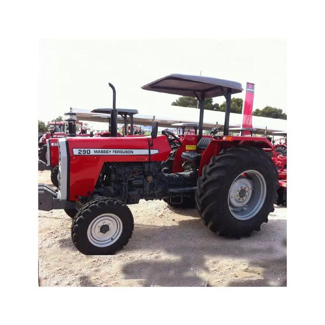 Massey Ferguson MF tractors including MF 240, MF 260, MF 375 and MF 385, durable agricultural machinery with high horsepower, fuel efficient diesel engines and strong hydraulic systems, ideal farming tractors for land cultivation, soil preparation and heavy field operations - Image 2