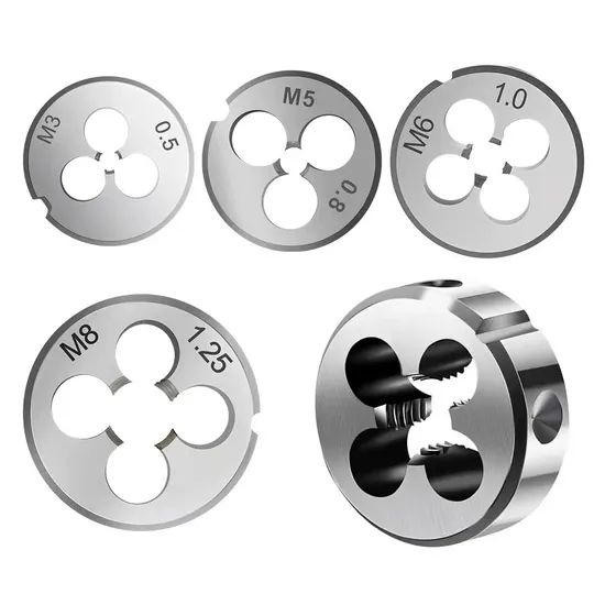 Thread Cutting Tap and Die Set Storage Box Storage Hand Tools Kit Tap and Die Bearing Steel Tools Set Threading Hand Tools - Image 4