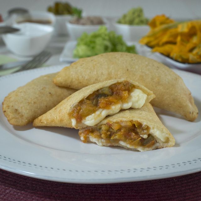 Fried Quesadillas handmade poblano 60 pzs box - Image 4