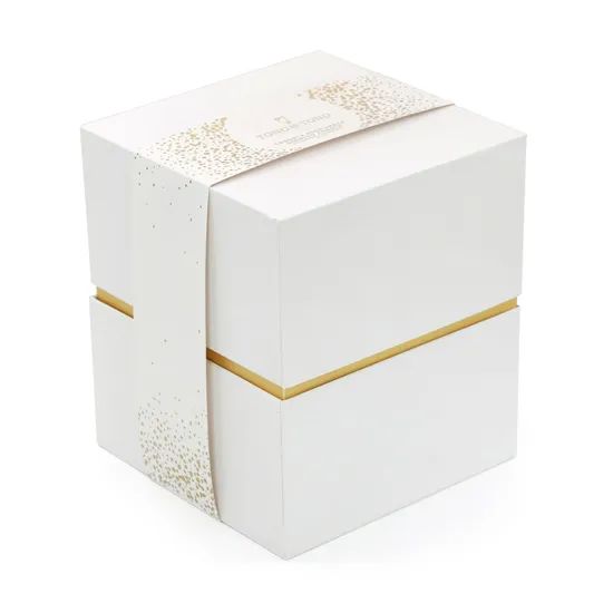 Eco-Friendly Embossed Paper Gift Box Packaging with Glossy Finish - Image 5