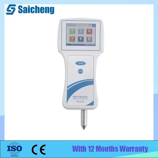 Coffee, Cheese, Milk Tea Package O2 CO2 Gas Analyzer Color White Origin China Weight 0-100Kg Brand Saicheng Model NO. - Image 1