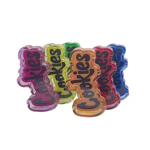 New Cookies LED Special-Shaped Luminous Light Innovative Gift Resin Smoking Ashtray - Image 4