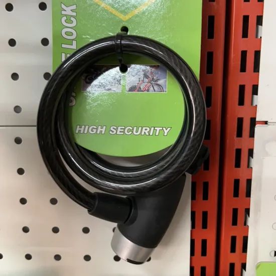 Bike Cable Lock Key Lock From Factory OEM Yes Color Black Brand Naibao Trademark Nurbo Model NO. SL541 HS Code - Image 3