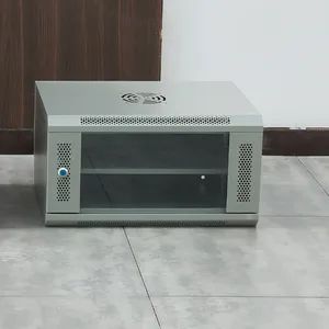 Small Network Mobile Server Rack White Wall Mount Server Cabinet - Image 4