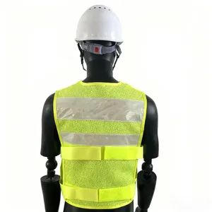 Customizable Logo Lightweight Protection Reflective Vest for Traffic Direction - Image 6