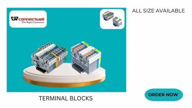 Terminal Block Finish Matt Shape Round Color White Phase Single Type PCB Mount Current Rating 10A Connection Type - Image 3