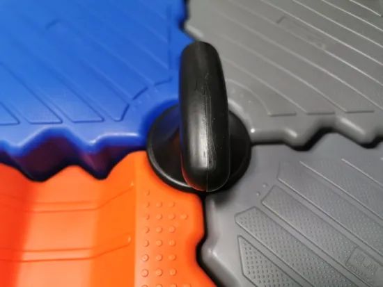 HDPE Blue Cube Modules Dock 350kg/Sqm ISO MOQ100 15D Shape Cube Color Blue Material HDPE Model NO. Dock Origin Shenzhen Certification ISO - Image 2