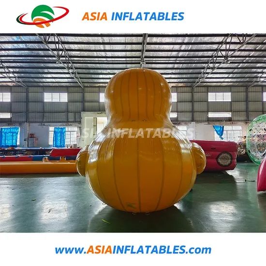 Custom Rubber Inflatable Yellow Duck Animal Character, Inflatable Cartoon Mascot Advertising - Image 4