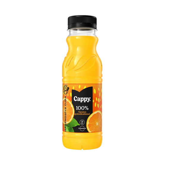 Cappy 100% Orange Juice with Pulp 330 ml order online - Image 2
