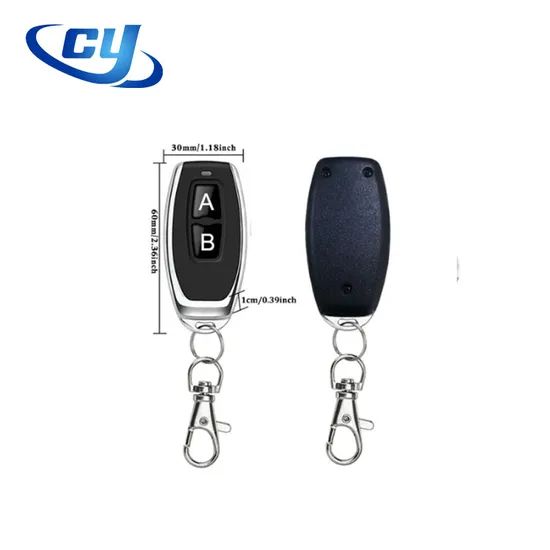 Cytx025-4-E 315/433MHz RF Button Switch 12V 18mA Plastic Universal 50m 1Y MOQ100 - Image 3