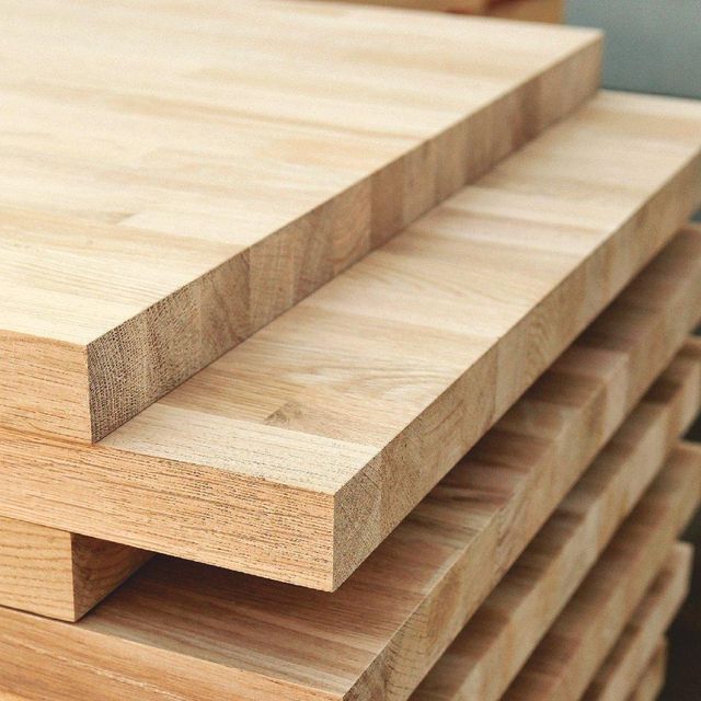 Oak solid wood panels - Finger-joint panels - Class Rustic Transport Destination Worldwide - Image 3
