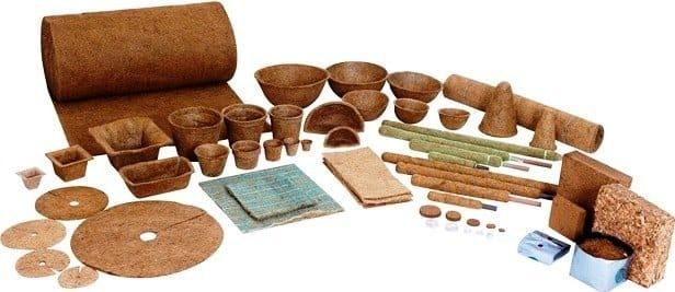 COIR POLE, COIR POT, COIR MULCHMATT , COIR SCRUBBER - Image 1