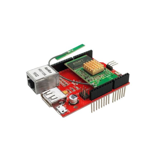Shield Ram Memory WIFI-Video-Shield Ram 32m Flash Memory 8m Antenna Type Built-in Power ...