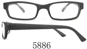 Cheap TR90 Design Optical Eyeglass Frame Brand OEM Style Casual Lens Demo Lens Model NO. 5860 HS Code 90041000 Frame Color Black - Image 4