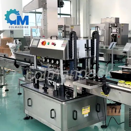 Chewing Gum Gummy Candy Snacks Automatic Counting Packaging Screw Cap Label Line - Image 6