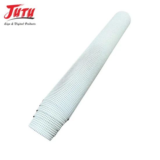 Jutu Hot-Sale Product Coated Polyester Scrim Flexible Banner Coated Mesh for Large Light Boxes - Image 4