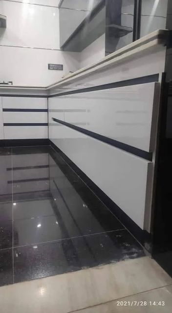 L-Shape Wooden Modular Kitchen Material Wooden Kitchen Design - Image 3