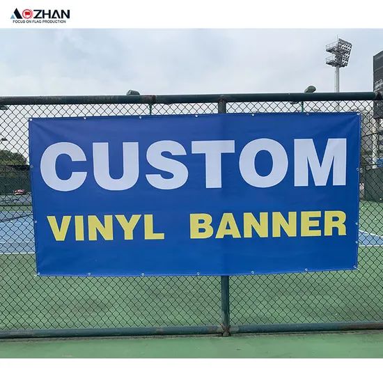 Wholesale Custom Inkjet Printing Advertising Cheering Vinyl Beach Flags Banner - Image 4