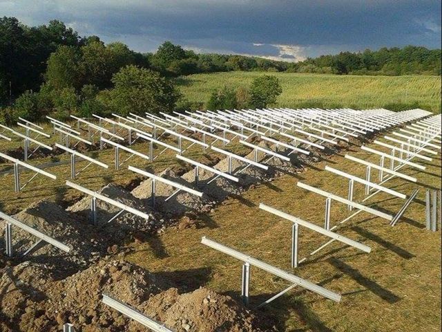 Solar Piling Work Soil Compatibility Suitable For Poor Soil Conditions Depth Precision Securely Driven To The Correct - Image 3