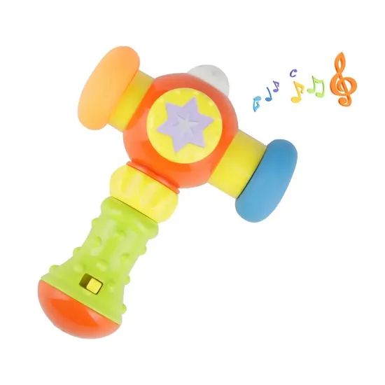 Funny Cute Shaking Hand Bells Set Infant Toy Teething Rattles for Baby - Image 5