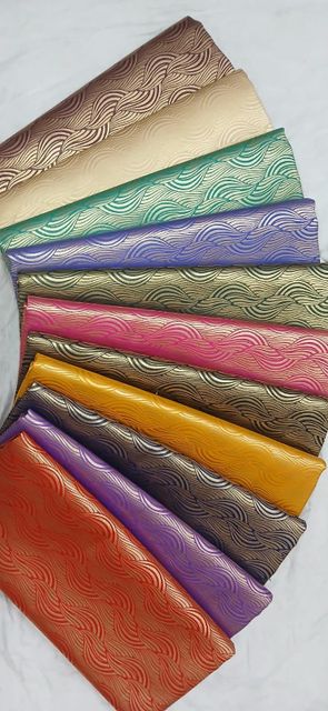 Handloom Silk Brocade Fabric - Image 3