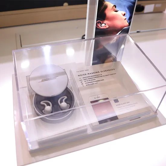 High End Interior Design Acrylic Phone Earphone Smart Interactive Display Rack - Image 2