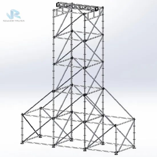 Galvanized Steel Horizontal Ledger End Ringlock Scaffolding Components System Layer Stage Truss - Image 4