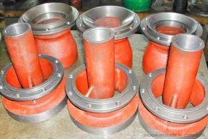 Custom Made Gray Cast Iron Pump Parts - Image 4