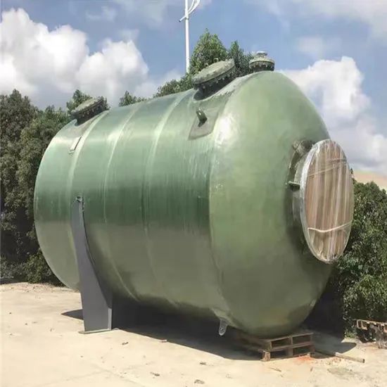Anti Static Fiberglass Storage Tank for Chemical Solvent Storage - Image 2