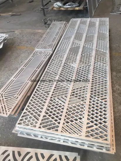 6mm Cutting Carved Metal Panel Perforated Panel Engraving Sheet - Image 1