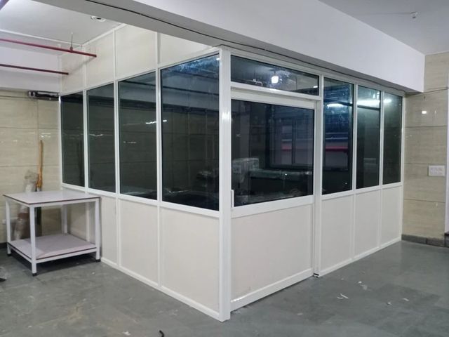 Aluminium Partition Work Gauge 18 Open Style Swing Material Aluminum Packing Type Sheet Acp 3.5mm Door Type Sliding Or - Image 3