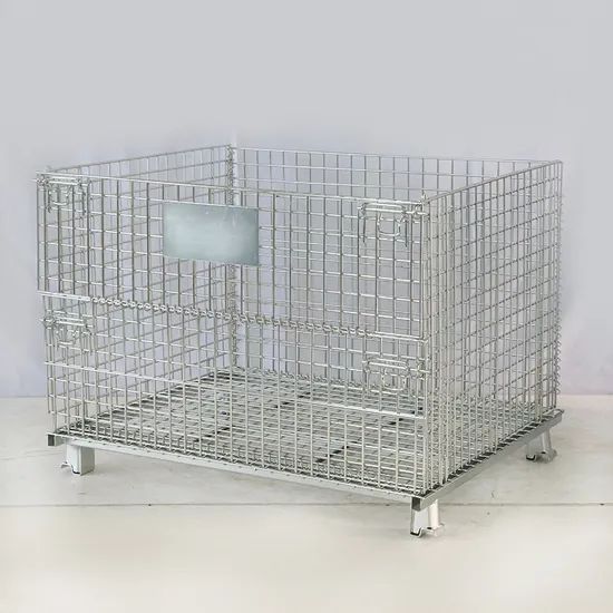 Steel Mesh Lockers for Transport & Warehouse Storage Size Large R&D OEM/ODM Origin China QC QC Control Material Steel Warranty on - Image 3