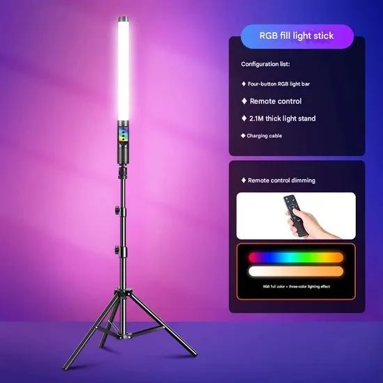 Wireless Adjustable Selfie Fill Light for Smartphone Live Streaming - Image 5