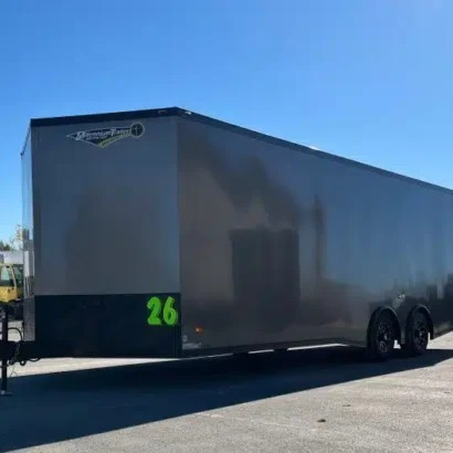 Enclosed Trailers / Enclosed ATC Car Trailer 2026 24ft. Aluminum ROM 400 w/Large Escape Door & Aluminum Wheels - Image 2
