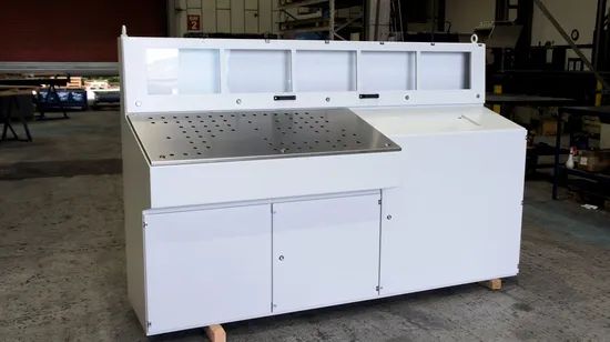 Latest Metal Steel Working Desk - Image 5
