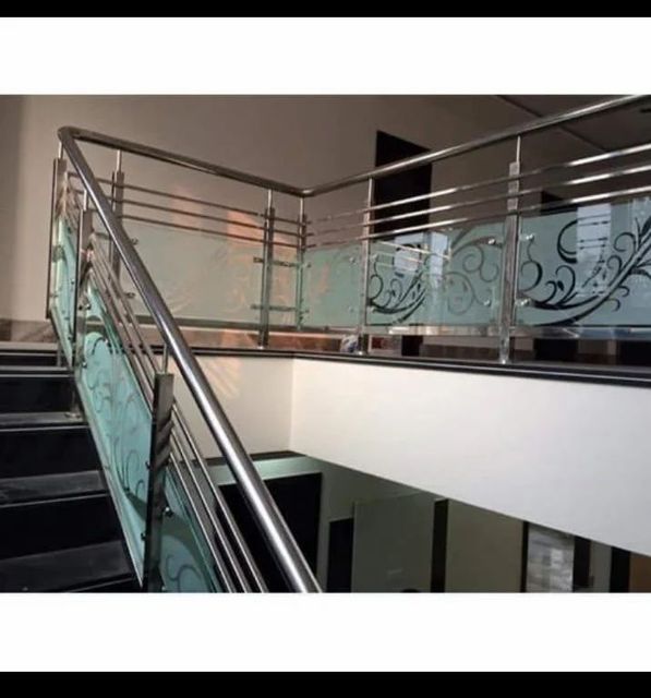 Glass Stair Railing Material as per choice Application as per choice System Type as per choice Mounting Type as per - Image 2