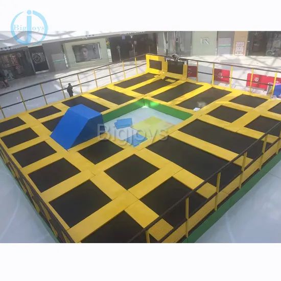 Trampoline Playground Park Multifunction Indoor Trampoline Park Equipment with Slide - Image 3